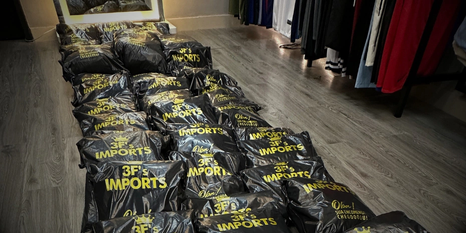 Encomendas de clientes